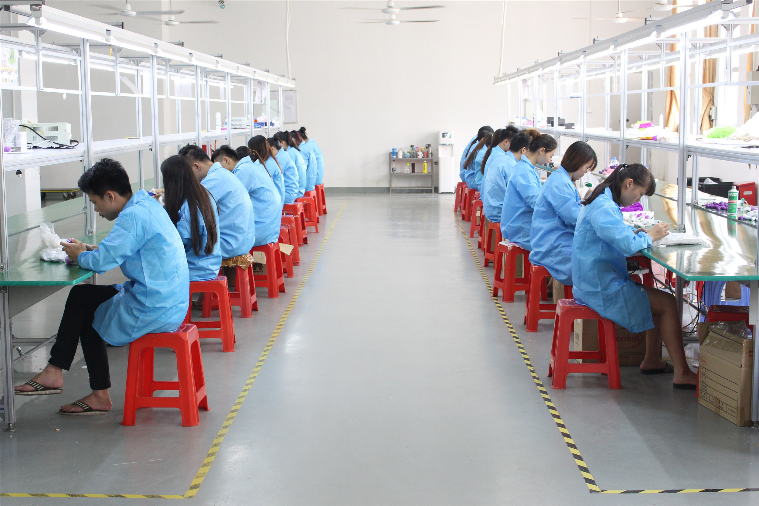 SHENZHEN SESKOM TECHNOLOGY CO.,LTD. ligne de production en usine