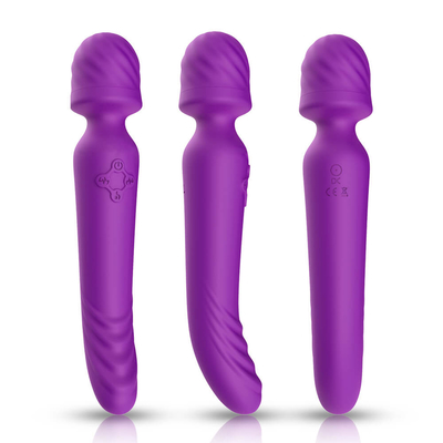 Chauffage intelligent de silicone de poids du commerce de baguette magique de Massager extrémité Bendable molle de cou de double