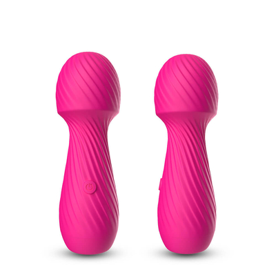 Orgasme clitoridien femelle rechargeable de mamelon d'USB de vibrateur de baguette magique de Mini Portable poids du commerce