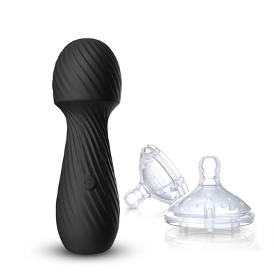 Orgasme clitoridien femelle rechargeable de mamelon d'USB de vibrateur de baguette magique de Mini Portable poids du commerce