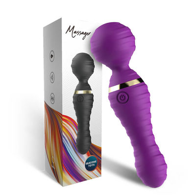 Vibe électrique de stimulation de sexe de mamelon poids du commerce de Massager rechargeable de baguette magique d'USB