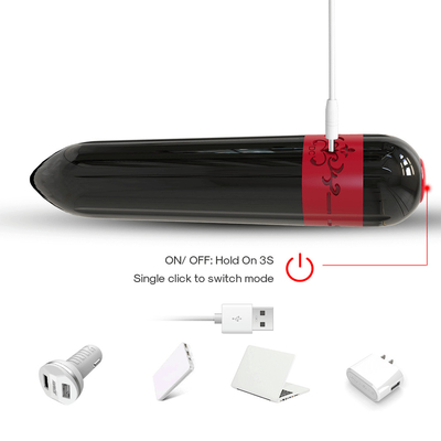Jouet vibrant de sexe de vagin de Mini Bullet Jumping Egg Vibrator de massage de tache des femmes G