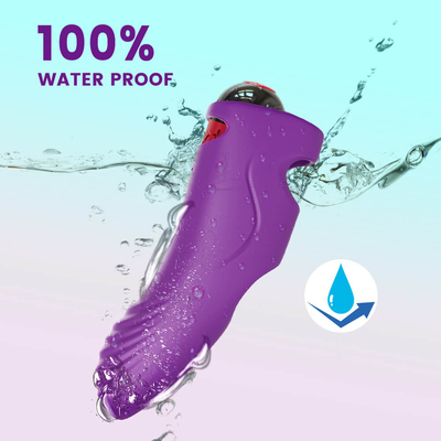 Jouet rechargeable sans fil de massage de Mini Sex Finger Vibrator Body d'adulte