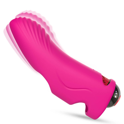 Jouet rechargeable sans fil de massage de Mini Sex Finger Vibrator Body d'adulte