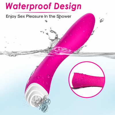 Stimulateur de Licker de langue de vibrateur de godemiché, Massager imperméable de stimulation de vagin