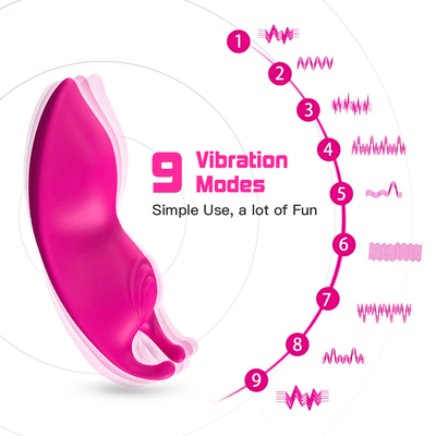 Vibrateur personnel Bunny Clitoris Stimulation de culottes d'agrafe magnétique de résistant à l'eau
