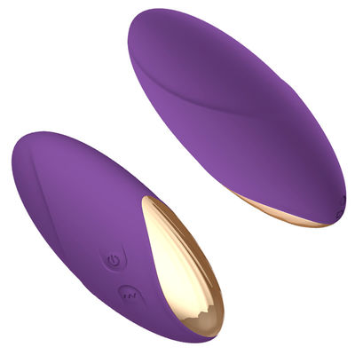 Vibrateur silencieux de confort pour des femmes vibrant des oeufs de saut vibrant le silicone de boules d'amour