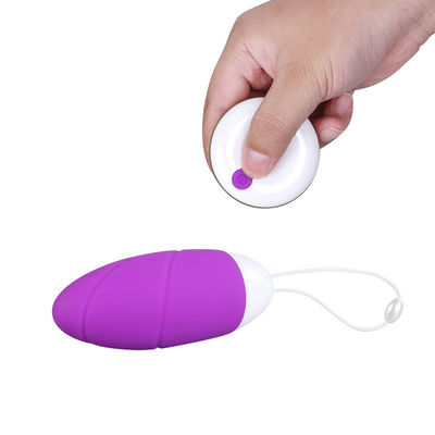 Sexe vibrant à télécommande Toy Vagina Vibrator Toy de 10 oeufs de vitesses 65*65*28mm