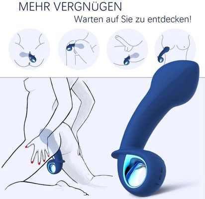 10 hommes gais de Toy Anal Sex Toys For de prostate de bout de modes de godemiché anal gonflable de prise