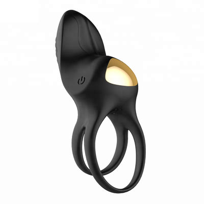 Le mâle de 90 minutes IPX6 a retardé pénis Ring Sex Toy de silicone d'éjaculation le double