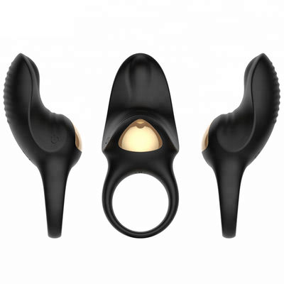 Le silicone a gravé le coq de vibration que les anneaux couplent des jouets de sexe tout le roi de conquête