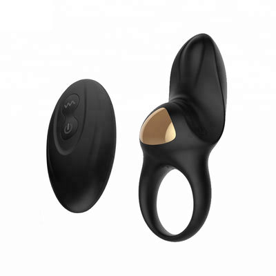 Douille portable électrique noire de pénis de silicone de Massager pour les hommes