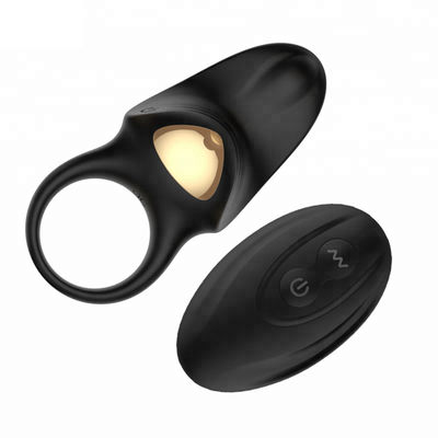 Le pénis sans fil Ring Sex Toy 10 expédie le vibrateur à télécommande de Clit