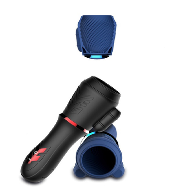 Baguette magique de poids du commerce d'hommes - le gland exerce le Massager de Masturbator de vibrateur de tasse 10 fréquences, doubles moteurs