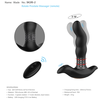 Massager sans fil personnel de prostate