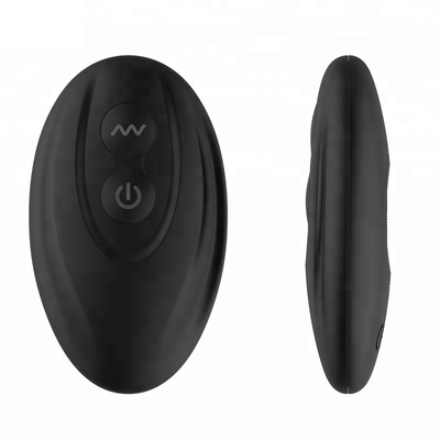 Douille portable électrique noire de pénis de silicone de Massager pour les hommes