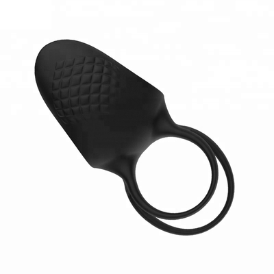 Le mâle de 90 minutes IPX6 a retardé pénis Ring Sex Toy de silicone d'éjaculation le double