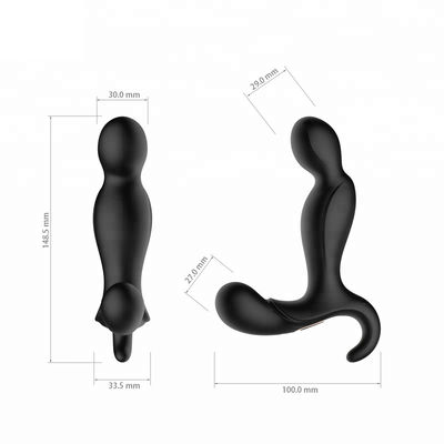 10 fréquences de prise anale masculine de prostate de pénis tournant Ring Sex Toy de Massager