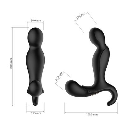 Le sexe anal mou puissant de prise joue le Masturbator masculin à télécommande 148.5*100*33.5mm