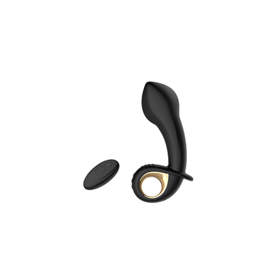 Le sexe anal de prise de silicone à télécommande sans fil joue la prise vibrante rechargeable de bout