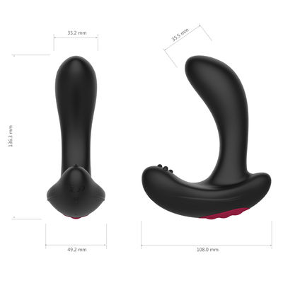 Le sexe IPX5 gai joue la prise anale gonflable d'âne de silicone de santé de jouets de sexe de prise pour le mâle
