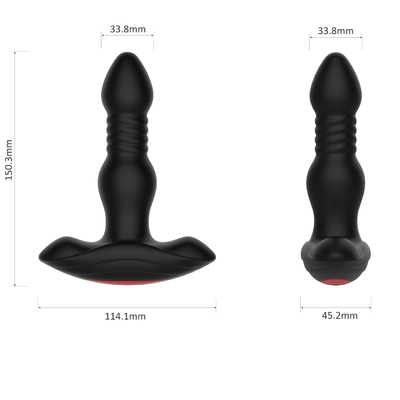 Le sexe anal à distance de prise de 10 vitesses joue pousser la prise anale de bout de Massager de prostate de prise