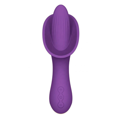Vibrateur mou 166.5*73.6*56.5mm de godemiché de stimulateur oral de langue de vibrateur de balle de Clit