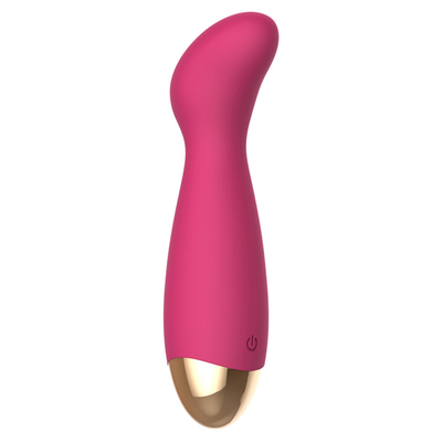 Massager personnel femelle flexible Barbara Purple Silicone Vibrator interne de 139.2mm