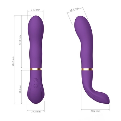 Mini G sexe Toy Small Quiet Wand Vibrators de vibrateur de tache de 90 de minutes femmes