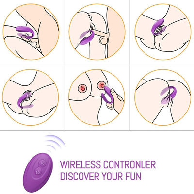 Vibrateur anal de tache de Toy Dula Motor Waterproof G de sexe de clitoris de couples rechargeables