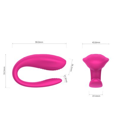 Vibrateur anal de tache de Toy Dula Motor Waterproof G de sexe de clitoris de couples rechargeables
