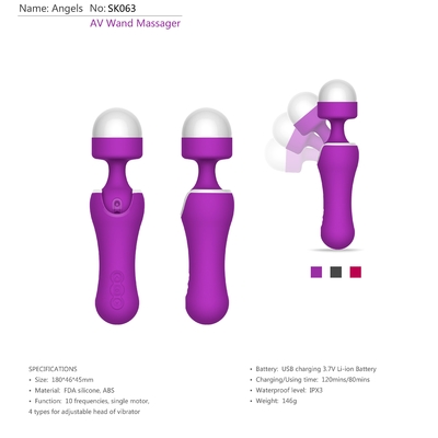 Vibrateur principal adulte réglable de chat de femmes de jouets du sexe IPX5 pour le plaisir sexuel