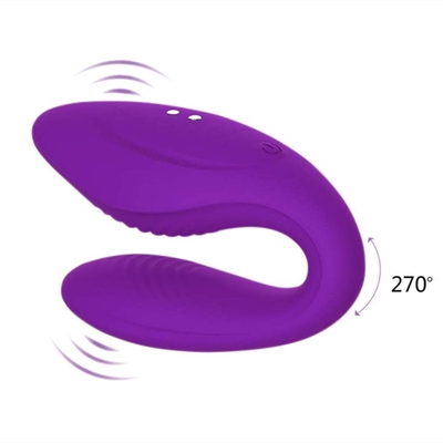 C forment le vibrateur portable de Toy Wireless Remote Control Couples Clit de sexe de vibrateur de tache de G