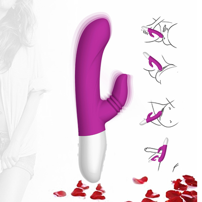 Jouet de succion clitoridien de sexe de vibrateur de lapin de godemiché de stimulateur de clitoris de tache du vibrateur G