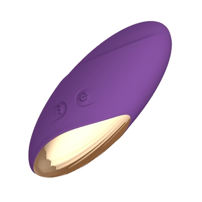 les jouets puissants de stimulation de Clit de vibrateur de balle de pourpre de 40.1mm imperméabilisent la boule d'amour