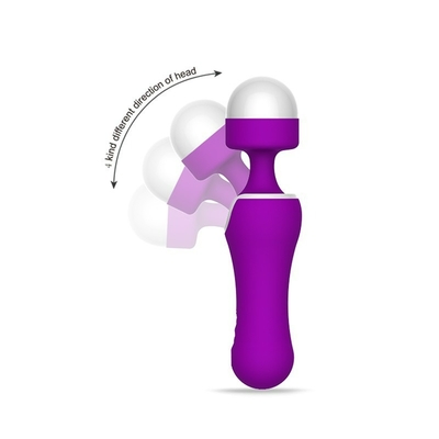 4 types vibrateur principal réglable de silicone pour le Massager adulte 180*46*45mm de baguette magique de Vegina