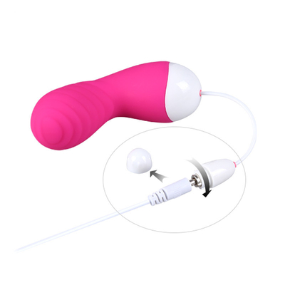 jouet vibrant de sexe d'oeufs d'amour de 98*42*35mm d'oeufs de silicone invisible de vibrateur