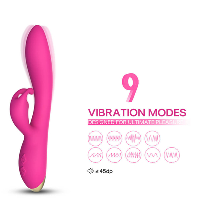 Stimulateur clitoridien de jouets de fille de massage de lapin sexuel d'orgasme pour la femelle