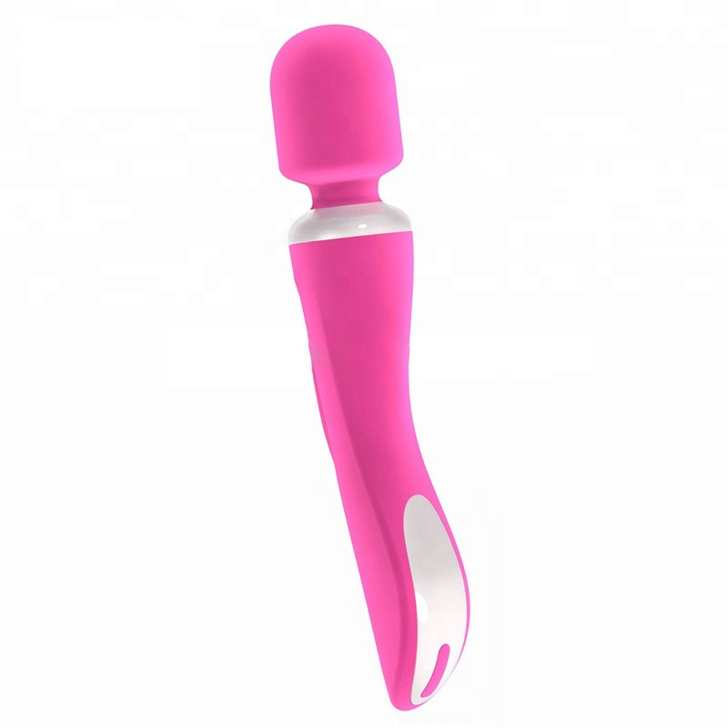 Les filles de poids du commerce font à amour l'attachement femelle de Massager de baguette magique 3.7v rechargeable Li Ion Battery