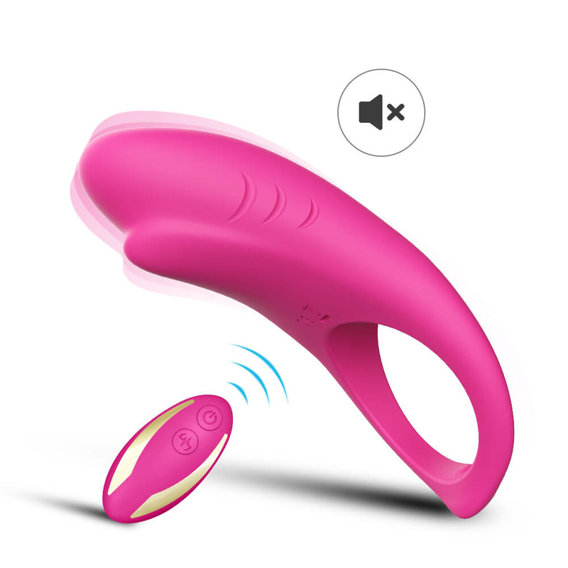 Éjaculation flexible de retard de vibrateur de pénis de l'anneau IPX7 de coq du vibrateur 3.7V pour l'homme