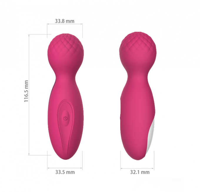 10 Function Satin Silicone G Vibe Body wand mini love edition body massager
