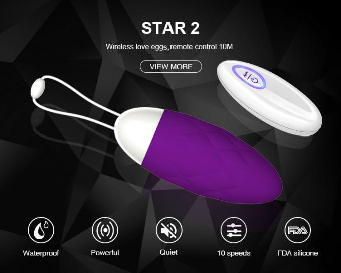 stimulation vaginale de mamelon d'oeufs de vibradores pour la débutante de fille
